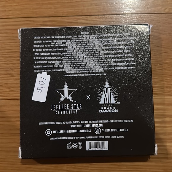 JEFFREE STAR COSMETICS X Shane Dawson Mini Controversy Palette NEW - Picture 9 of 14